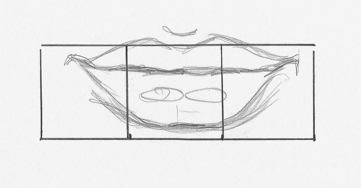 Draw Facial Features With This In Depth Beginner S Guide   Draw Facial Features Lee Hammond Artists Network Mouth Female Demo 1 .optimal 