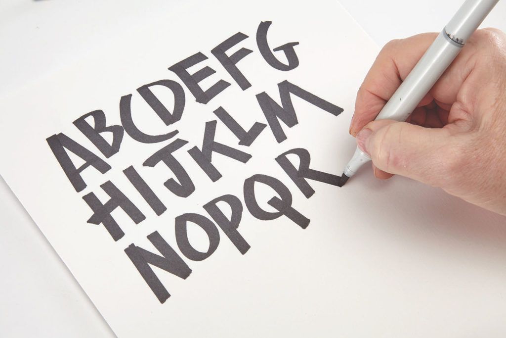 10 Super Easy Hand Lettering Techniques with an Artful Spin