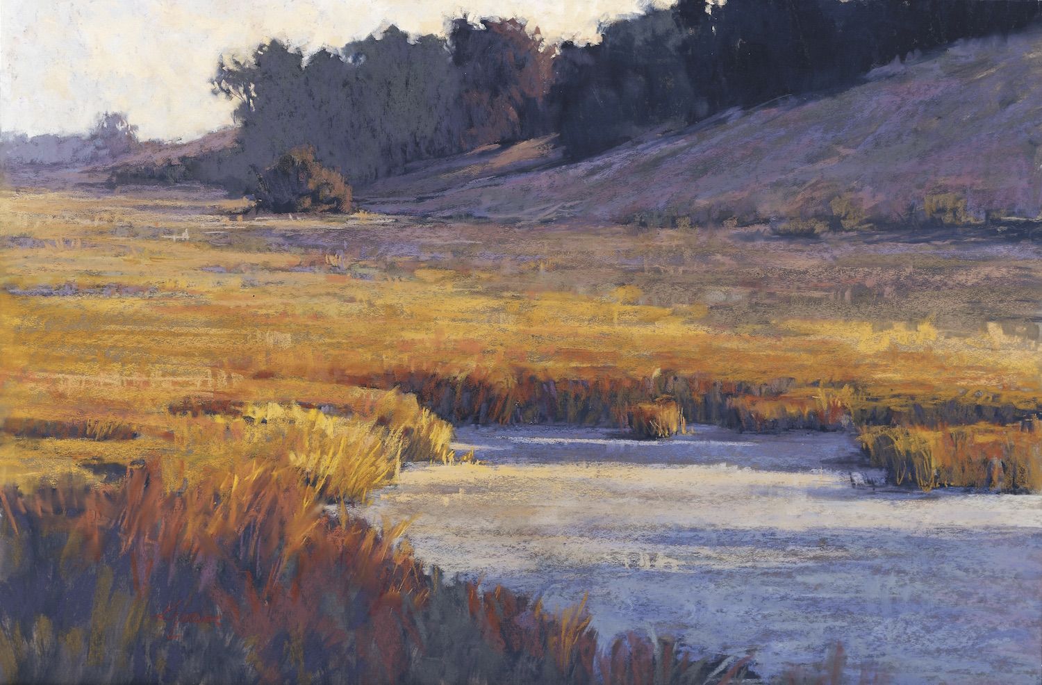 How to paint a landscape with soft pastels - Artists & Illustrators