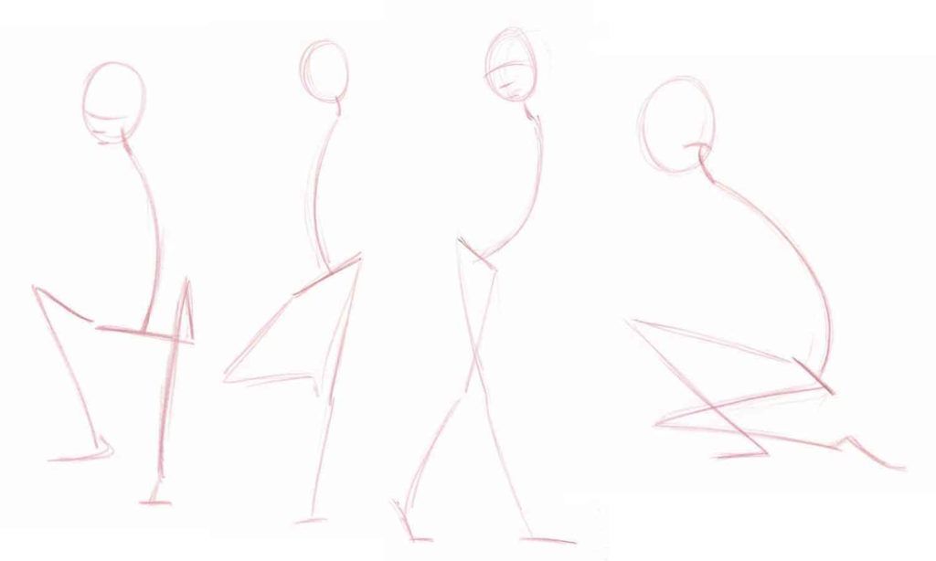 Drawing the Legs | Armature Demo | Why You Should Start with Armatures When Learning to Draw Figures | Excerpt from How to Draw People by Jeff Mellem | Artists Network