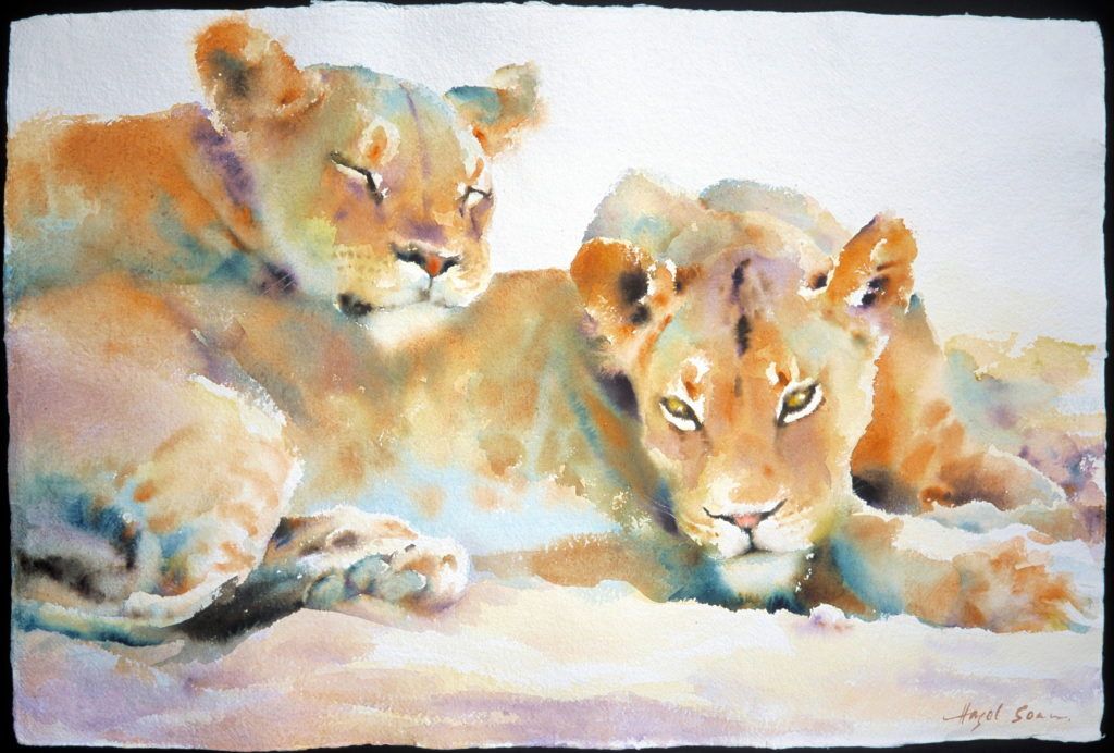 Lions, Tigers and Bears, Oh My! | Paint and Sketch Stunning Watercolor  Animals | Artists Network