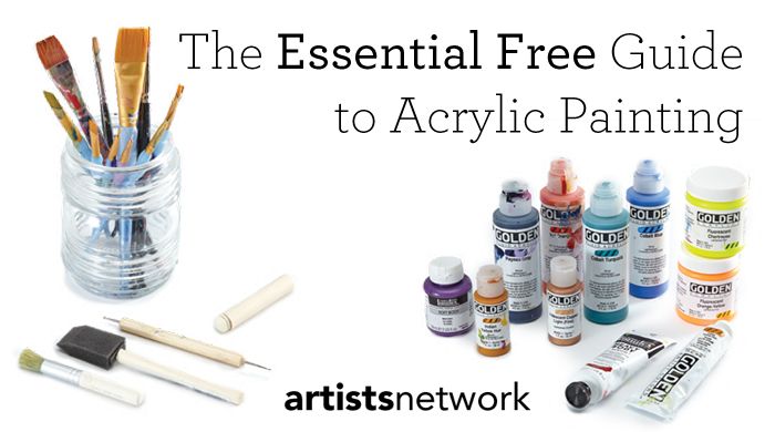 Are you doing acrylic painting the right way? Find out in this free tutorial.