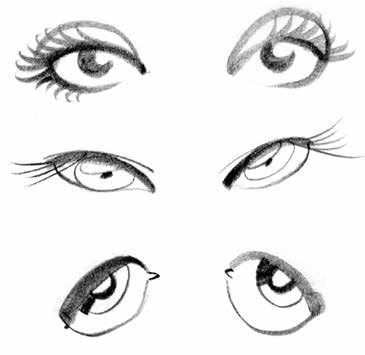 How to draw cartoon eyes free guide.