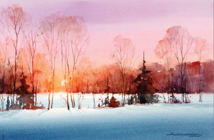 Learn how to paint landscapes in watercolor with this free pdf at ArtistsNetwork.com