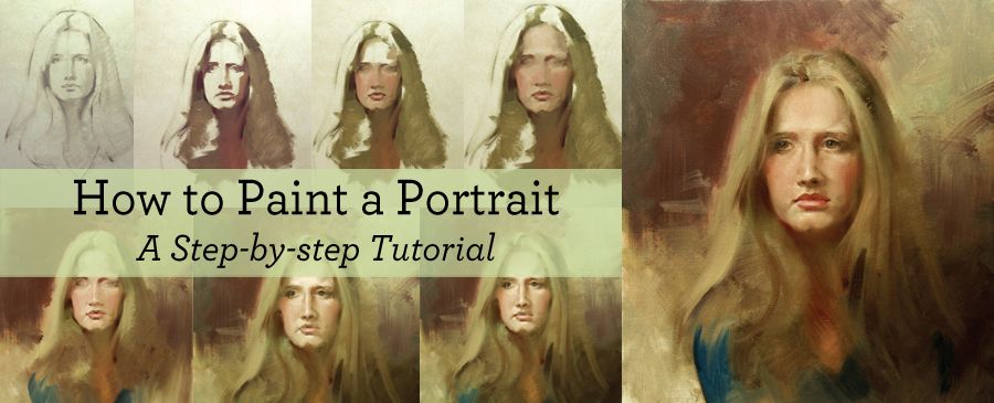 Download this free tutorial for portrait painting