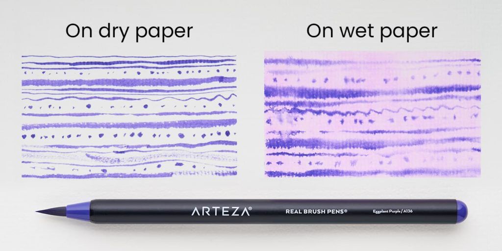 ARTEZA REAL BRUSH PENS / SECRET Tips & Tricks For Brush Pens 