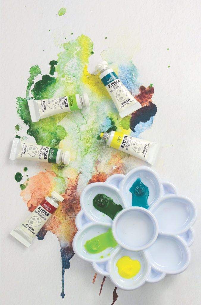 Watercolor Summer Flowers Collection - Inspire Uplift