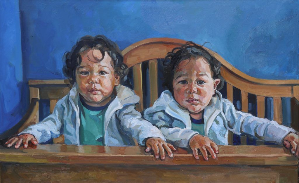 Painting a Portrait of the Lives of Twins