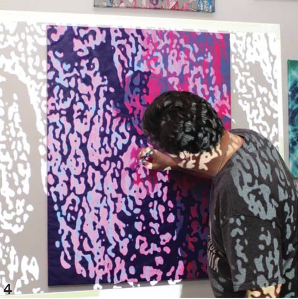 nudler Bedre dialekt From Screen Print to Acrylic Painting: A Demo | Artists Network