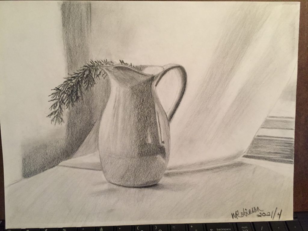 Still Life: Pencil Drawing by carolin54323 on DeviantArt