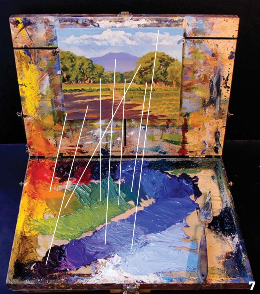 MY THOUGHTS on Choosing a PALETTE KNIFE / A Tour of the Plein Air Trailer /  Colour Priming a Canvas 