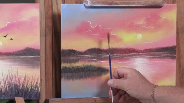 Oil Painting Basics – Painting Water Reflections
