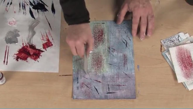 Easy Mixed Media Surface Techniques | Artists Network