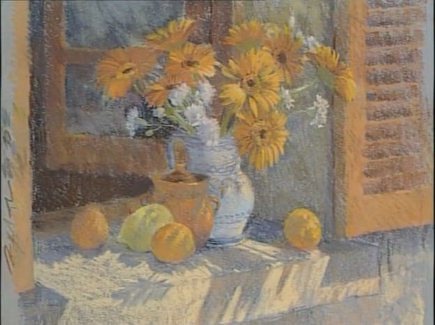 Learn to Paint Flowers in Pastel