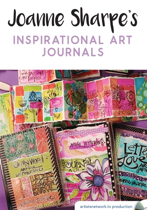 Joanne Sharpe's Inspirational Art Journals Video Download | Artists Network