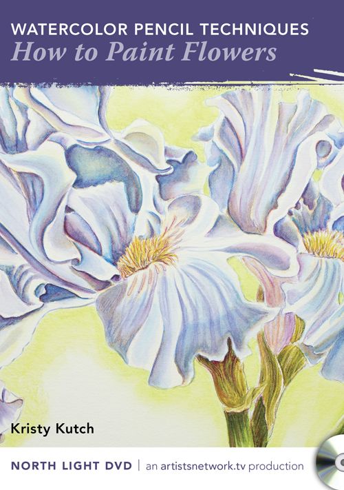 Watercolor Pencil Techniques - How to Paint Flowers Video Download ...