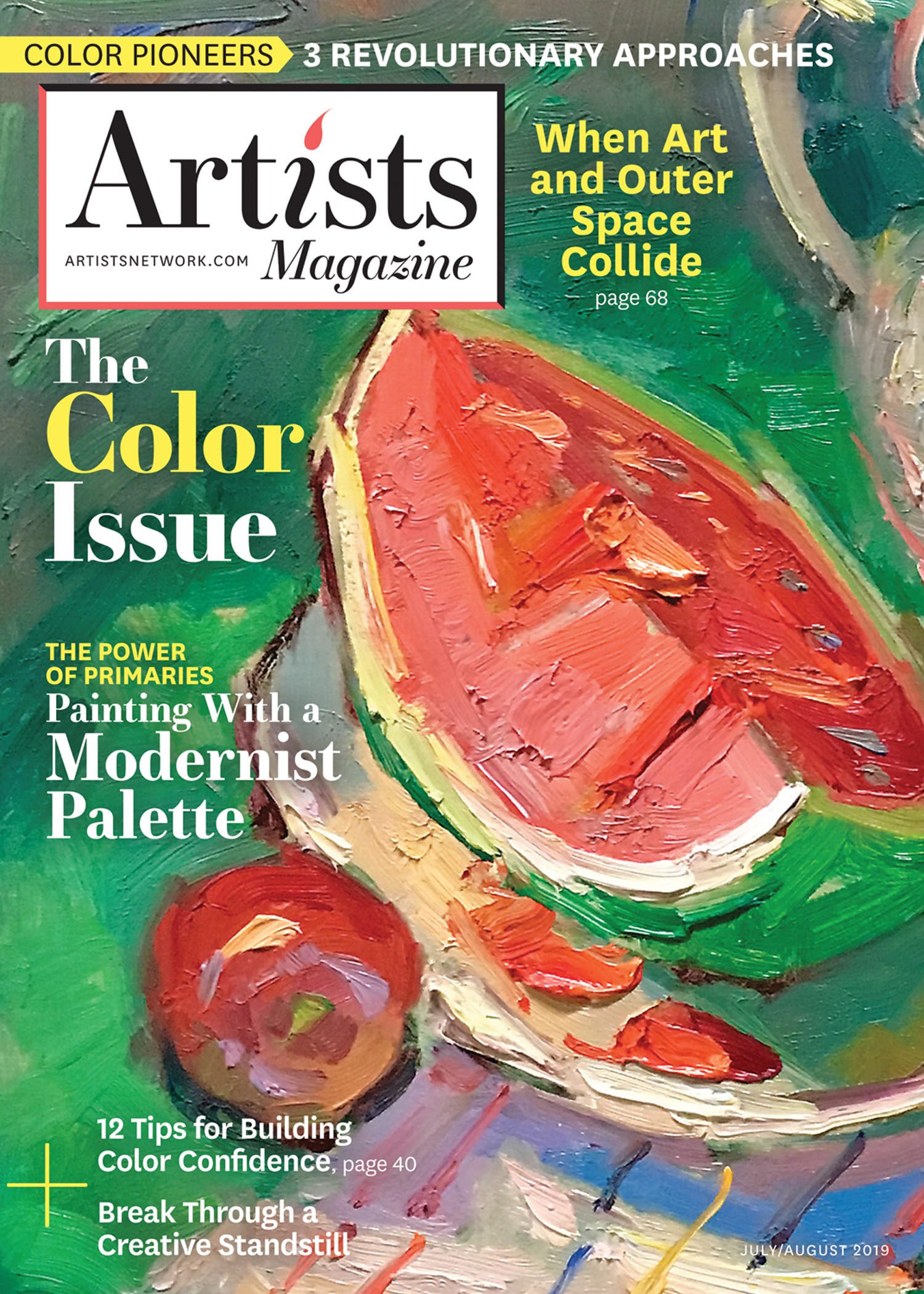 Artist's Magazine July/August 2019 Print Edition | Artists Network