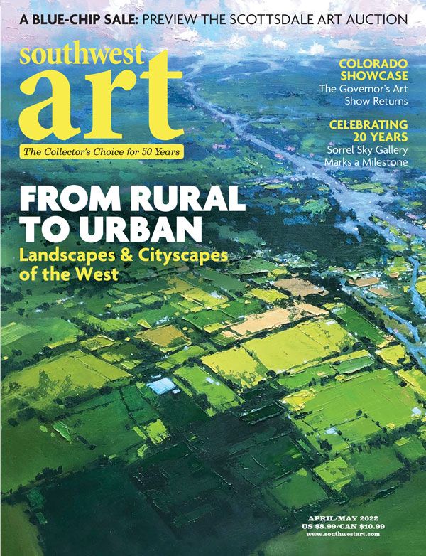 Southwest Art April May 2022 Print Edition Artists Network   SWA AprMay2022 Cover .optimal 