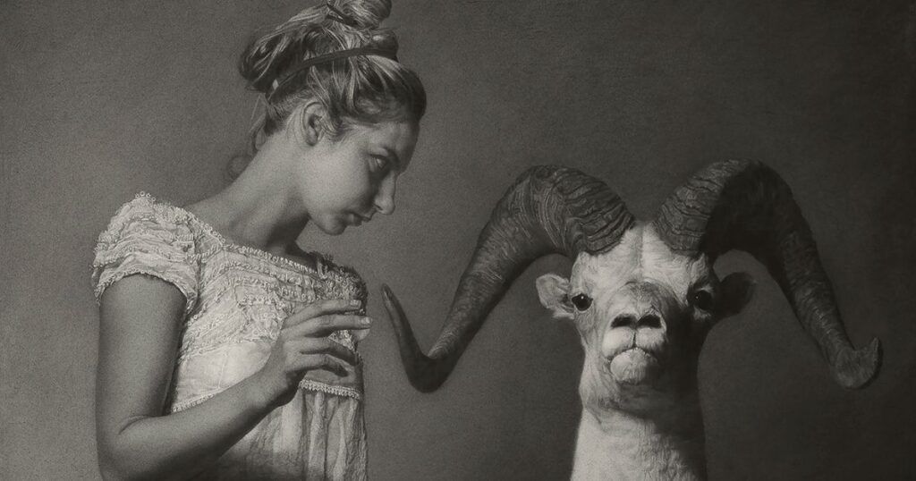Best portraits: Emily and the Ram "Conjuring" (Closeup)