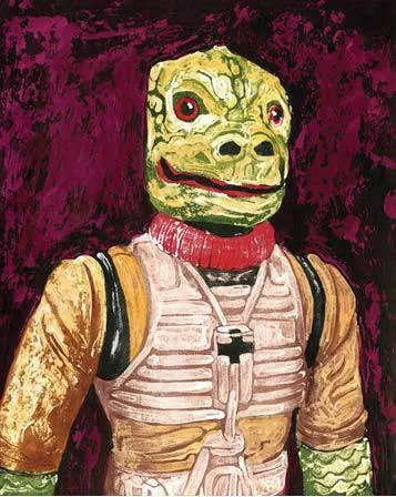 Star Wars Art: Lizard Man by Matt Cauley