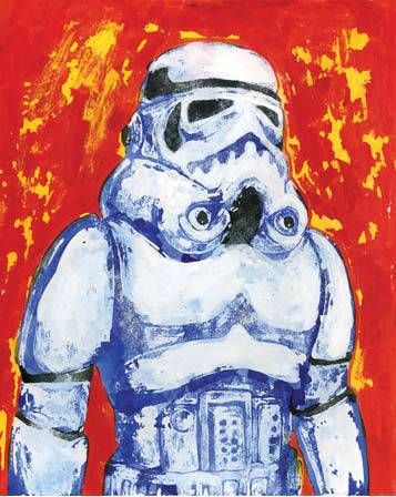 Star Wars Art: The Trooper by Matt Cauley