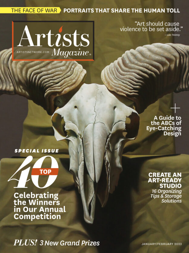 Artists Magazine January/February 2023 Print Edition