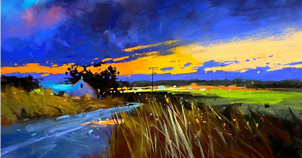 Jacob Aguiar Shares His Tips On How To Paint Sunsets