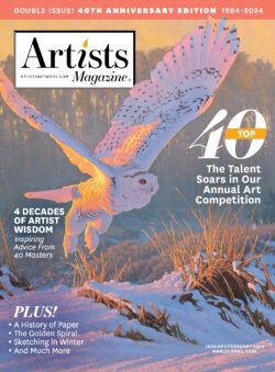 Artists Magazine Jan-Feb_Mar-Apr 2024 COVER