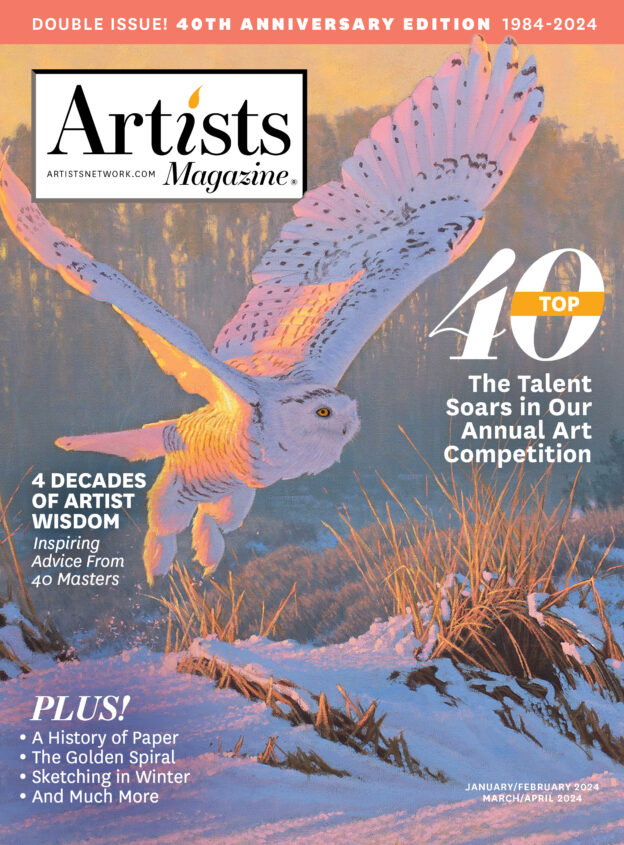 Artists Magazine January/February 2024 Print Edition